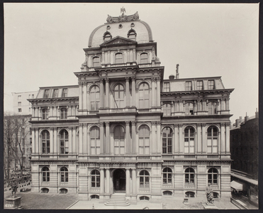 Exterior view of Old City Hall, School Street, Boston, Mass., undated