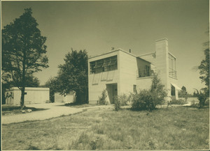 Exterior view of the Rachel Raymond House, Belmont, Mass.