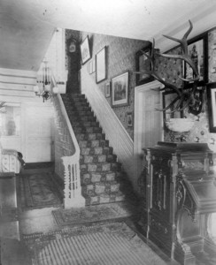 William C. Endicott House, 365 Essex St., Salem, Mass., Corridor/Stairwell.