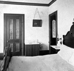 Model House, Waterbury, Vt., bedroom