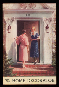 Home decorator, joy of color book, 1933 edition, Sherwin-Williams Co., Cleveland, Ohio