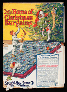 Home of Christmas bargains, Spiegel, May, Stern Co., 1061-1101 W. 35th Street, Chicago, Illinois