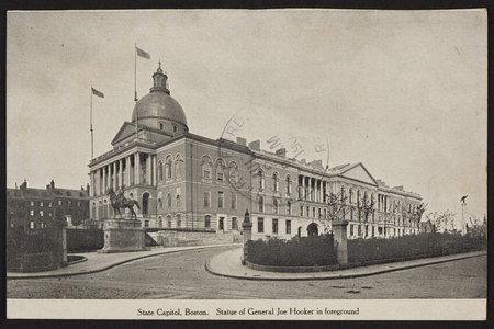 Postcard for The Cummings Company, 406 Washington Street, Boston, Mass., dated July 2, 1907