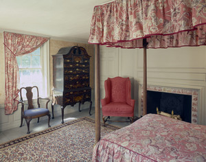 Bedroom, Josiah Quincy House, Quincy, Mass.