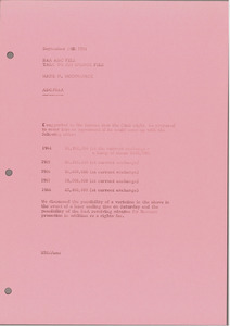 Memorandum from Mark H. McCormack to Royal and Ancient Golf Club of St. Andrews American Broadcasting Company file and talk to Jim Spence file