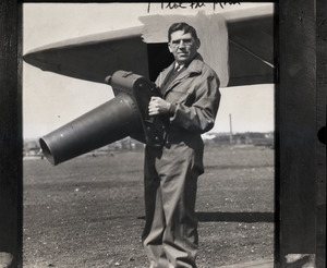 Eddie Ramsdell, holding an aerial camera (copy image)