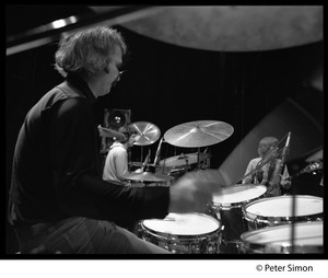 Bill Kreutzman (Grateful Dead) playing drums in concert