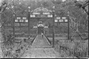 The imperial tombs near Hue.