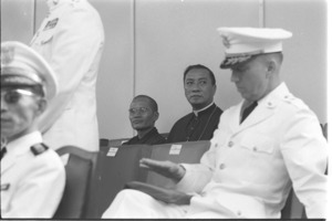 Monk Thich Tam Chau and Bishop Nguyen van Binh.