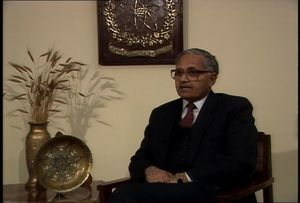 Interview with Munir Khan, 1987