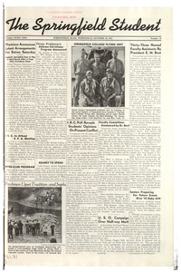 The Springfield Student (vol. 32, no. 13) October 29, 1941