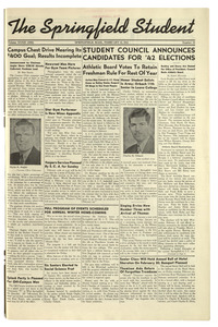 The Springfield Student (vol. 32, no. 21) February 11, 1942