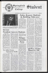 The Springfield Student (vol. 57, no. 21) Apr. 9, 1970