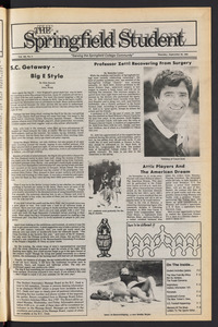 The Springfield Student (vol. 100, no. 2) Sept. 26, 1985