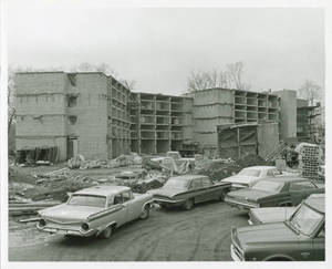 Gulick Hall Construction, 1969