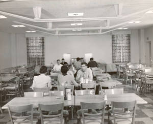 Woods Hall Cafeteria, 1951