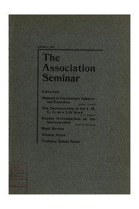 The Association Seminar (vol. 11 no. 5), February, 1903
