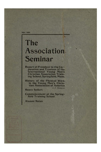 The Association Seminar (vol. 12 no. 10), July, 1904