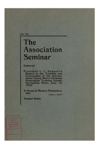 The Association Seminar (vol. 14 no. 9), June, 1906