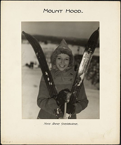 Miss Anne Sherburne, Mount Hood: Melrose, Mass.