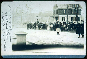 Cliftondale, Auction of land on Hood Street