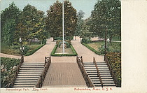 Norumbega Park. Flag Court. Auburndale, Mass. U.S.A.