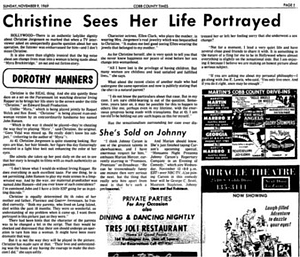 Christine Sees Her Life Portrayed