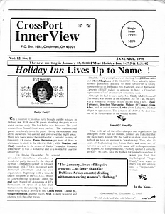 Cross-Port InnerView, Vol. 12 No. 1 (January, 1996)