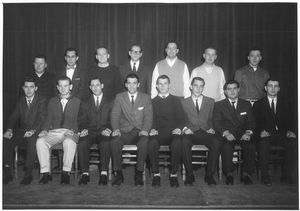 Members of Suffolk University's Veteran's Club, circa 1949