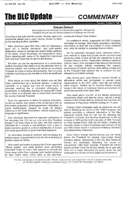 The DLC Update, Democratic Leadership Council newsletter, 8 October 1996