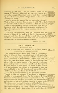 1783 Chap. 0024 An Act Prescribing The Manner Of Devising Lands, Tenements And Hereditaments.