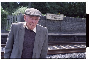 Knocklong Railway Station, Co. Limerick. Includes some shots of an old IRA man from the 1920 campaign