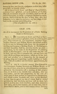 1806 Chap. 0107. An Act To Incorporate The Proprietors Of A Public Bathing House In Newburyport.