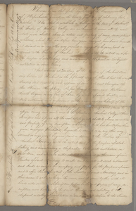 Trustees of Amherst Academy deed to the Trustees of Amherst College, 1825 April 13