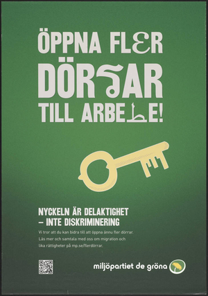 Öppna fler dörrar till arbele : Nyckeln är delaktighet - inte diskriminering