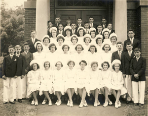 Graduation class--1942--St. Pierre Grammar School