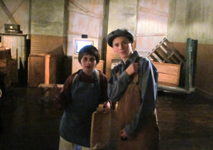Clark boys 'at work' at Lowell National Historical Park