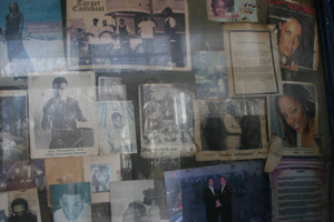 Wall with images