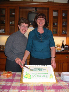 Sanborn House lease celebration