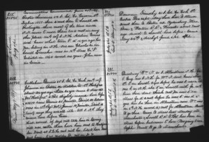 Tewksbury Almshouse Intake Record: Callahan, Dennis