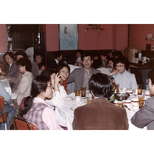 Guests at a Chinese Progressive Association anniversary party