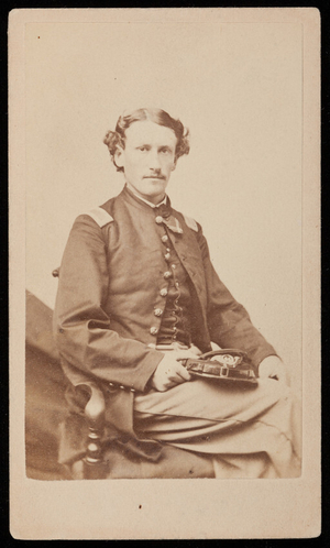 Studio portrait of Lieut. James Winchell Briggs, Boston, Mass., undated