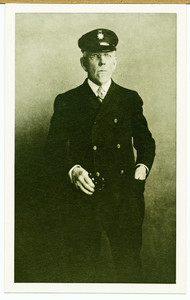 Full-length portrait of Captain Nathaniel L. Stebbins, in his captain's uniform
