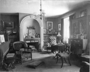 Alexander Wadsworth Longfellow House, 37 South St., Portland, Me., Parlor..