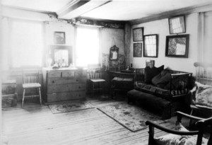 Nehemiah Royce House, Wallingford, Conn., Bedroom.