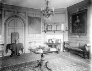 Interior view of the Warner House, parlor, Portsmouth, New Hampshire, 1909-1913