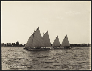 Quincy Yacht Club Regatta, Start of Knockabouts