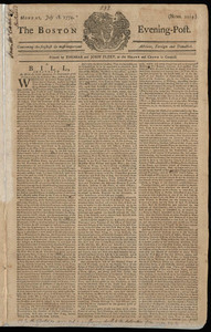 The Boston Evening-Post, 18 July 1774