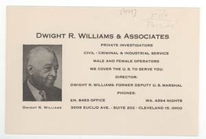 Williams, Dwight R.