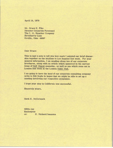 Letter from Mark H. McCormack to Bruce E. Fike